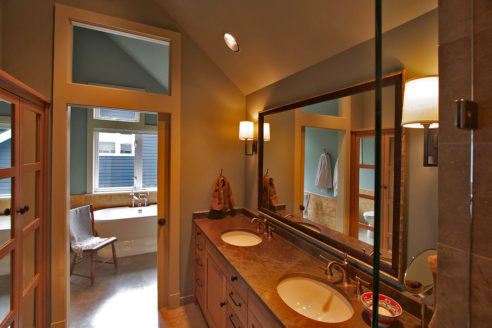 Shower Entrance Glass Panel