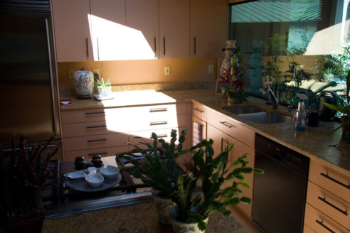 Angled View of Kitchen